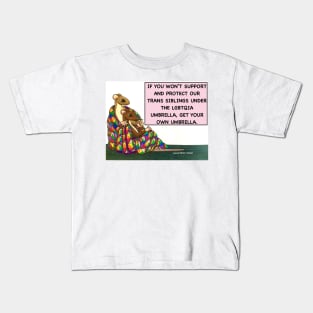 Progressive Quilt Mice Kids T-Shirt